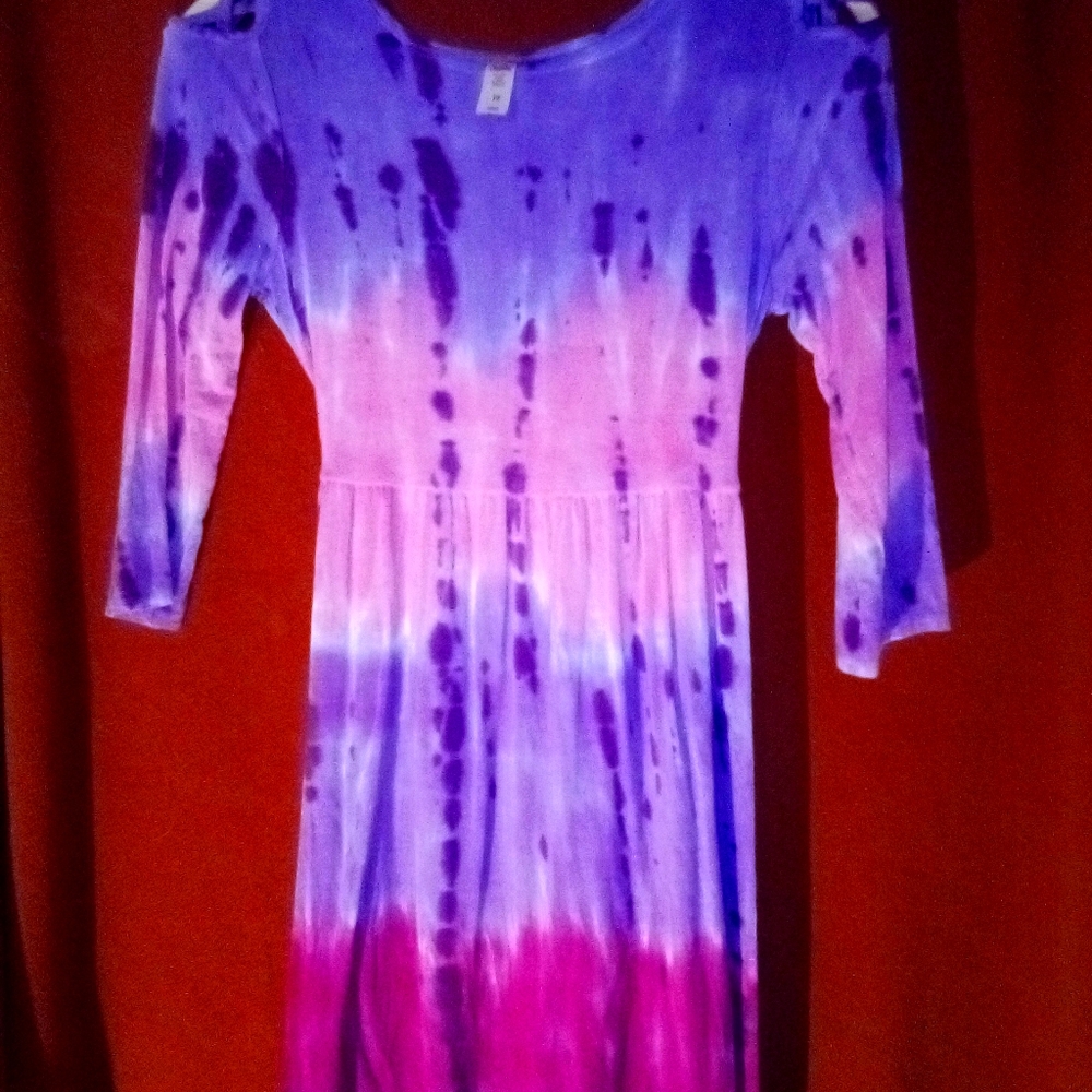 Tie-dye dress